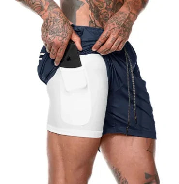 Dual Layer Men's Running Shorts