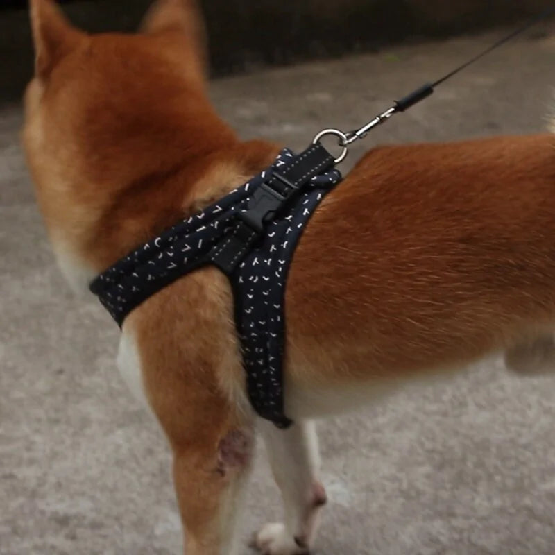 Secure And Stylish Vest Harness For Pets